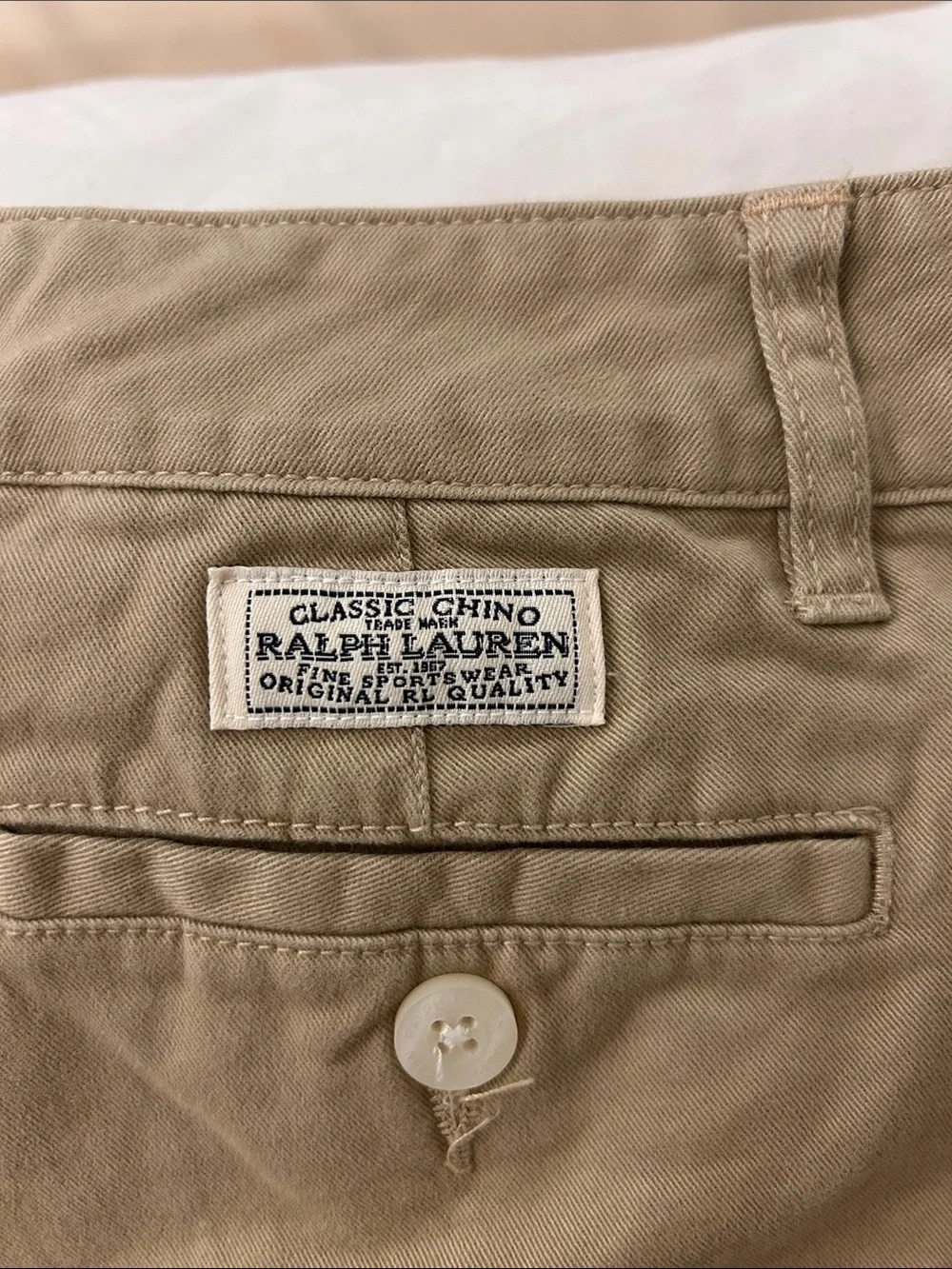 Polo Ralph Lauren classic khaki
